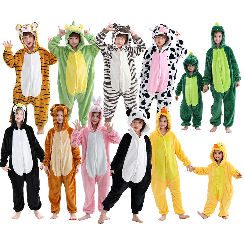 Older Kids Cartoon Animal Halloween Onesie Costume - product image 6