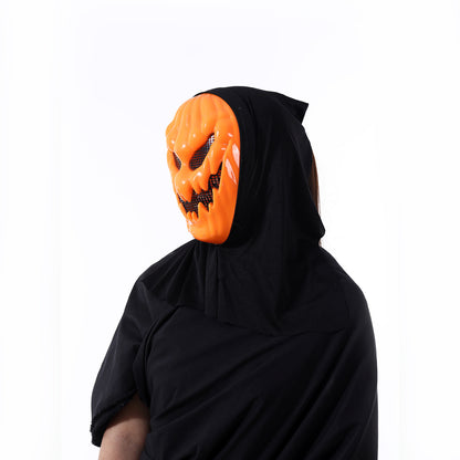 Halloween Party Pumpkin Horror Mask Headgear Dress-up - Discount Halloween City
