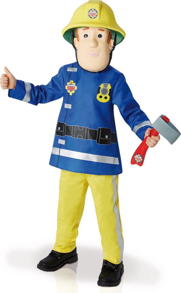 Fireman Sam Kids' Costume - Ages 5-6