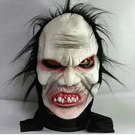 Compatible with Apple, Halloween Horror Mask Grimace Mask Horror Mask Ghost Festival Mask Zombie - Discount Halloween City