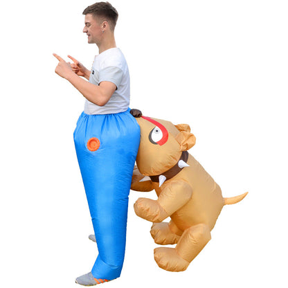 Halloween Inflatable Clothing Inflatable Dog Costume | Pet Costumes | Indoor Decorations - Decorations