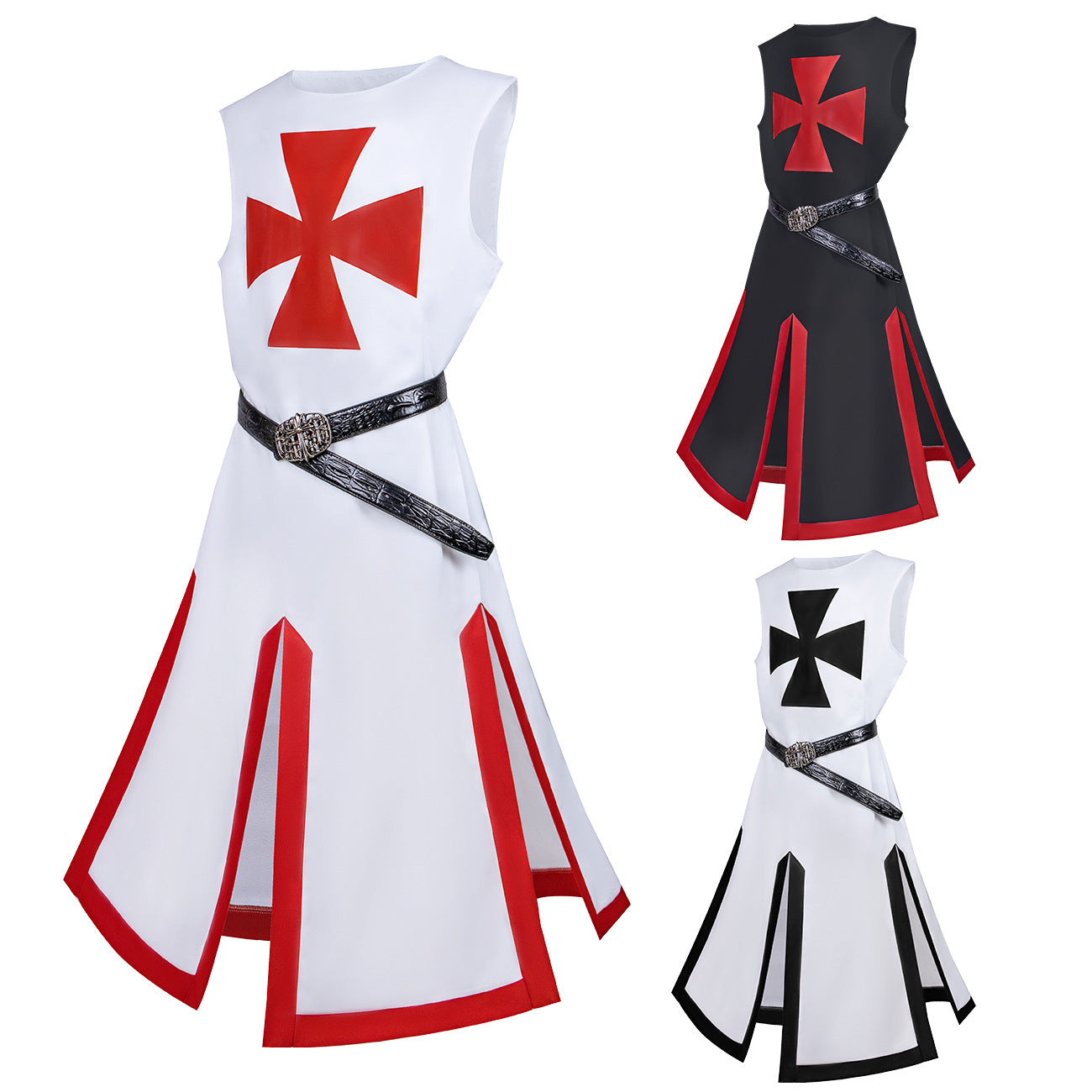 Halloween Costume Waist Wrap Split Splice - Costumes
