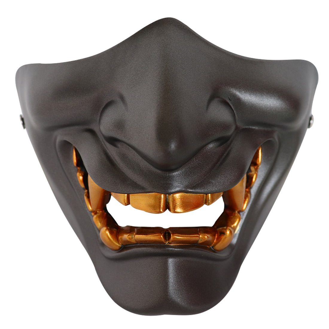 Smiling Mask Masquerade Funny Scary Prop - alternate view 4