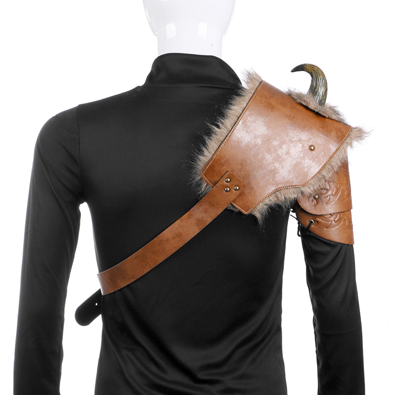 Halloween Costume Men's Medieval Viking Armor Shoulder - Discount Halloween City