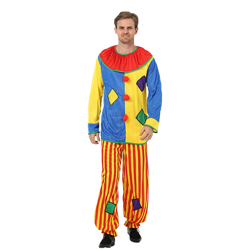 Halloween Costume Clown Performance Set - Discount Halloween City