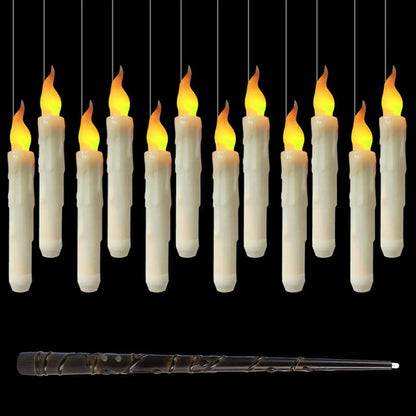 12pc Floating LED Candles Decoration Magic Wand - alternate view 4