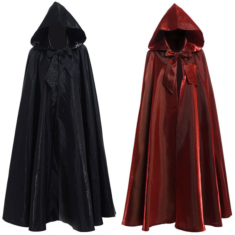Halloween Costume Medieval Cloak Wizarding Robe - Costumes