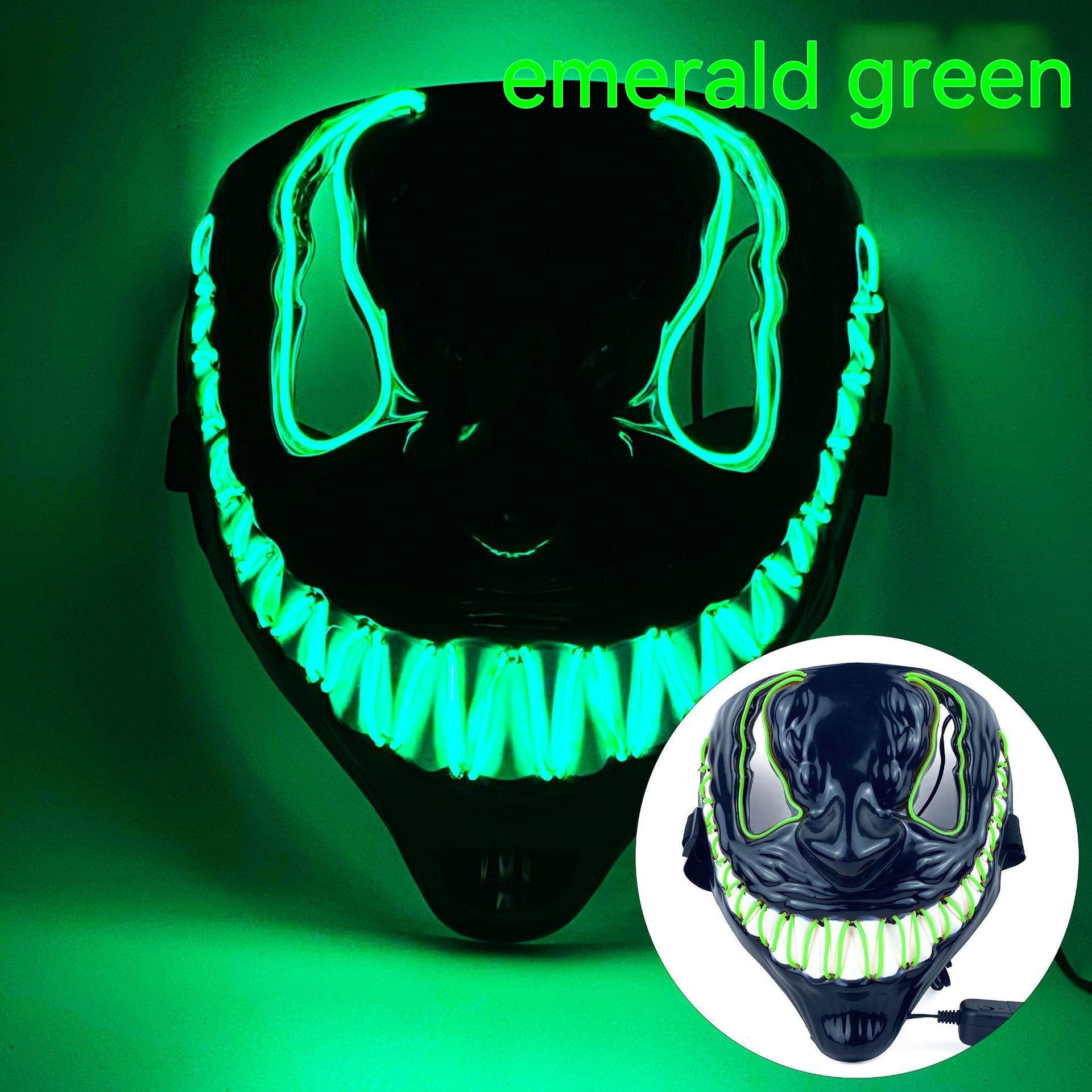 Halloween Horror LED Luminous Mask Dance Party - Discount Halloween City
