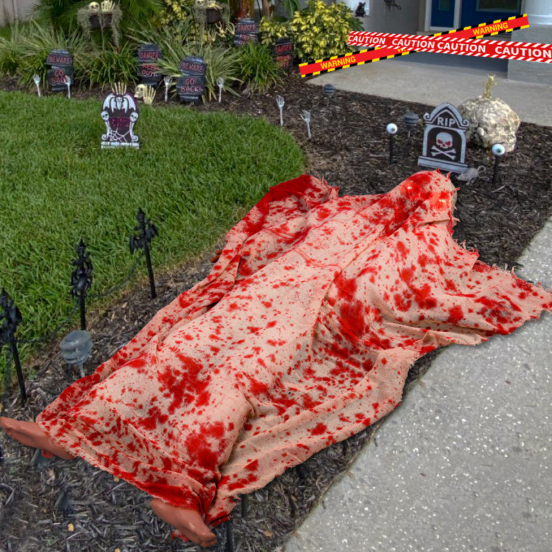 Voice-Activated Corpse Halloween Decoration