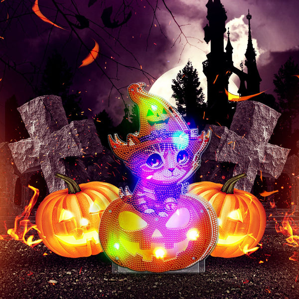 DIY Decoration Lamp Pumpkin Head