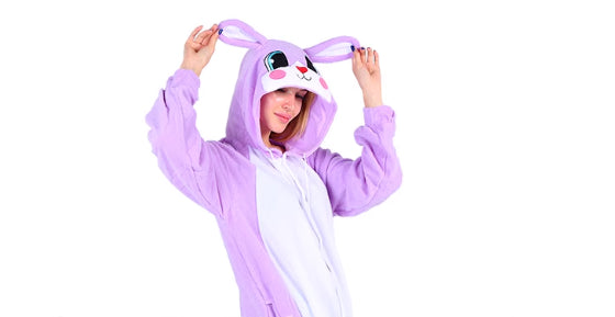 Men and Women's Velvet Tamed Cartoon Animal Christmas - Discount Halloween City