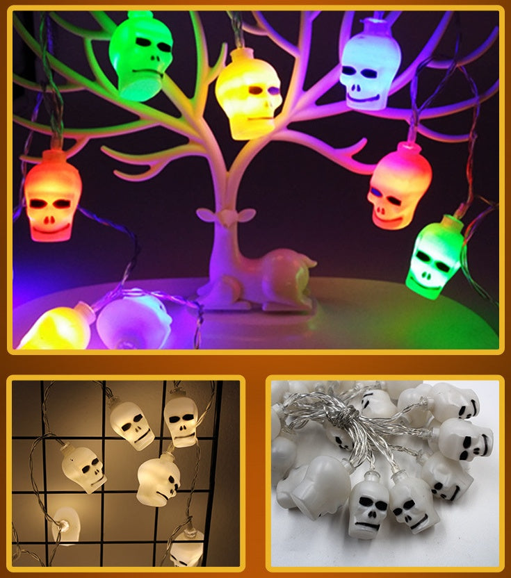 Halloween Decoration Pumpkin Light LED String Lights Lantern - Discount Halloween City