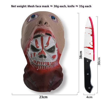 Halloween Scream Horror Spoof Mask - Discount Halloween City