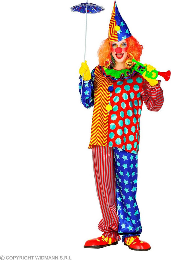 Hilarious Crazy Clown Costume