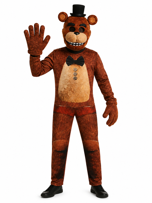 Kids' Anime Horrible Five Nights Freddyed Jumpsuit Nightmare Bonnie Halloween Costume
