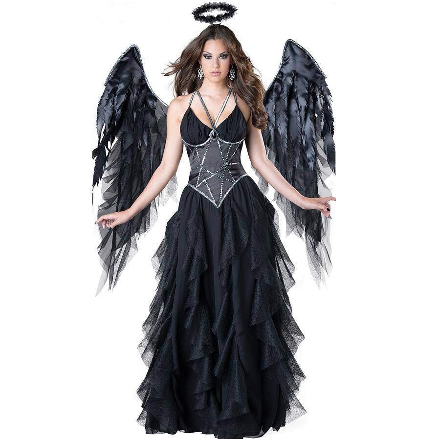 Halloween Demon Dark Angel Costume | Hats | Costumes - Accessories