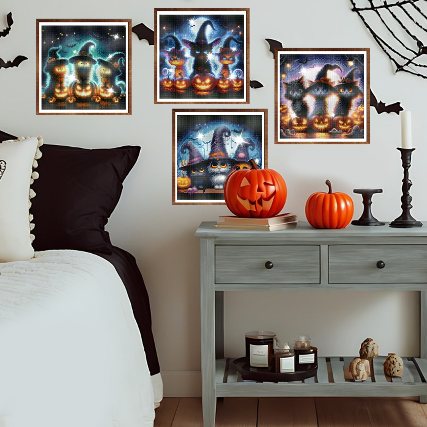 4 Pack Halloween Diamond Kit - Discount Halloween City