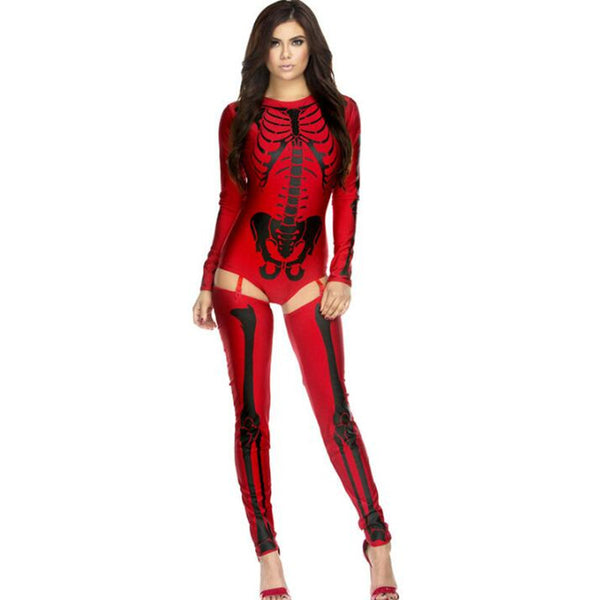 Halloween Costume Skull Zombie Uniform - Discount Halloween City