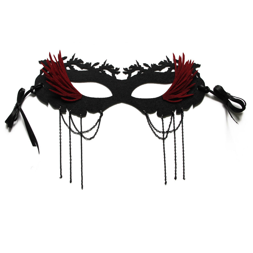 Half Face Mask Halloween Masquerade - Discount Halloween City