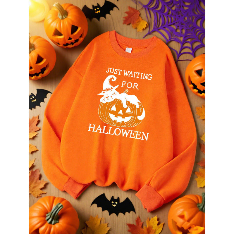 Just Waiting for Pumpkin Design Sweats - alternate view 2
