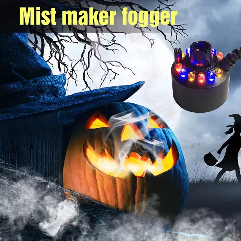 2 LED Ultrasonic Mist Maker - 300ml-h Fogger with Plug - alternate view 6