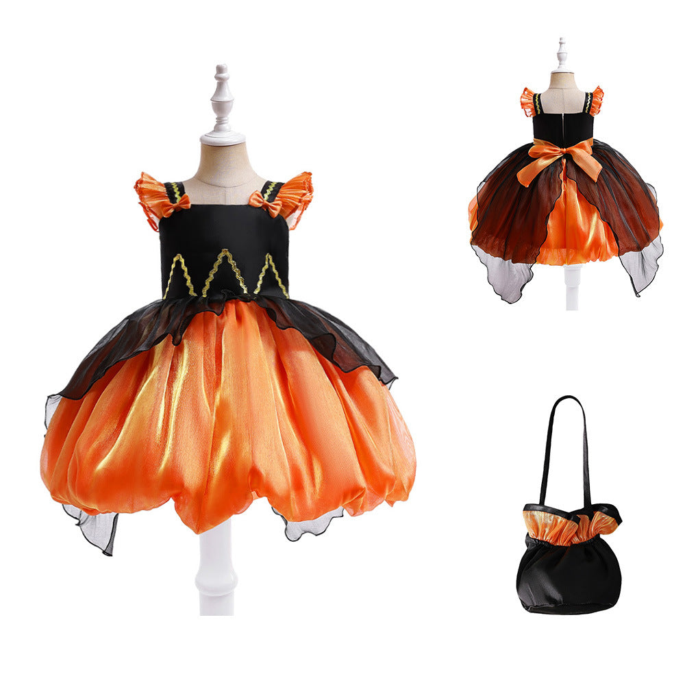 Halloween Witch Performance Costume Princess Dress - Discount Halloween City