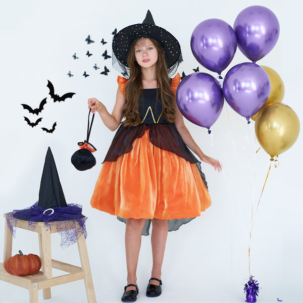 Halloween Witch Performance Costume Princess Dress - Discount Halloween City