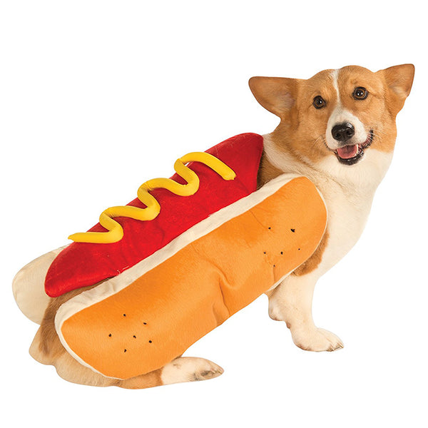 Funny Halloween Costumes for Dogs Puppy Pet Clothing Hot Dog - Discount Halloween City