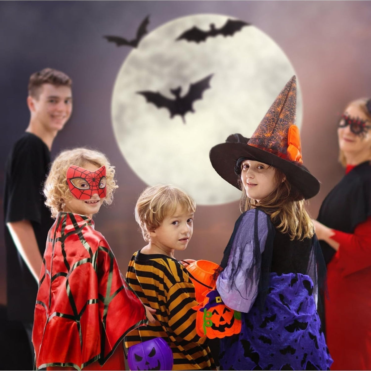 Spider 2-Piece Halloween Cape Costume with Mask - product image 2