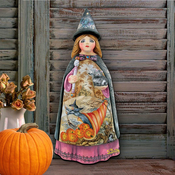 Halloween Witch Door Decoration