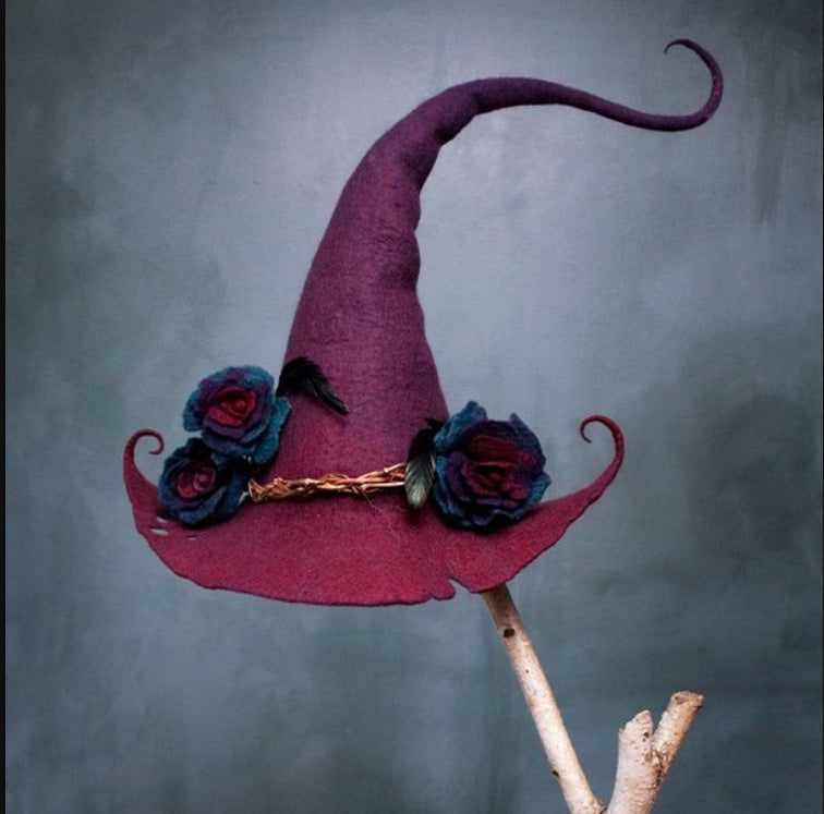 Felt Witch Hat - alternate view 2