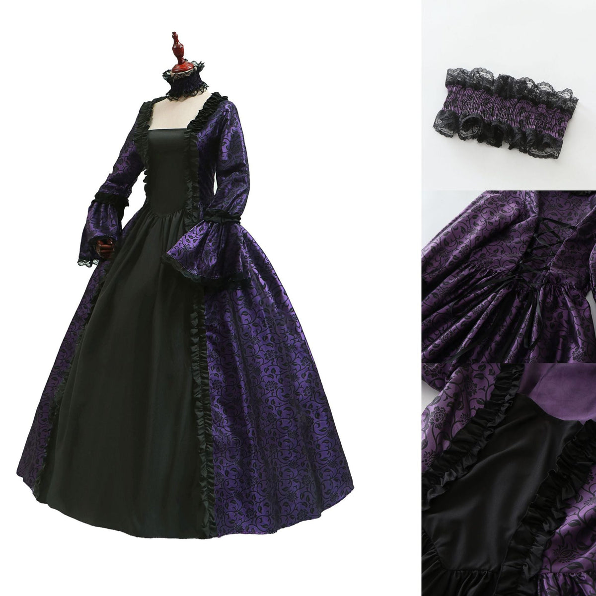 Halloween Victorian Retro Dress