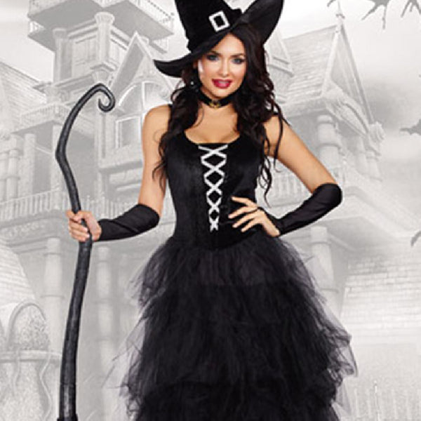Personalized Halloween Witch Role Play Suit - Discount Halloween City