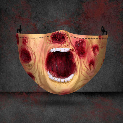 Halloween Printed Mask | Masks | Indoor Decorations - Decorations