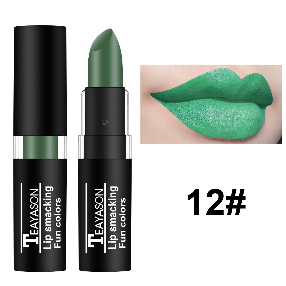 Dark Lipstick White Nude Color Vampire Halloween Makeup Retro - Discount Halloween City