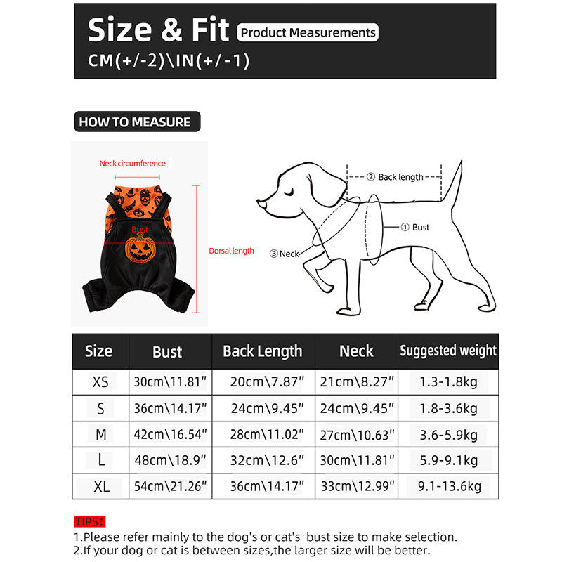 Halloween Party Printing Pet Dog Costume - Discount Halloween City