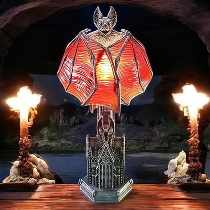 Bat Wing Table Lamp Resin Ornaments