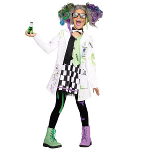 Halloween Scientist Party Costume Stage Costume - Discount Halloween City