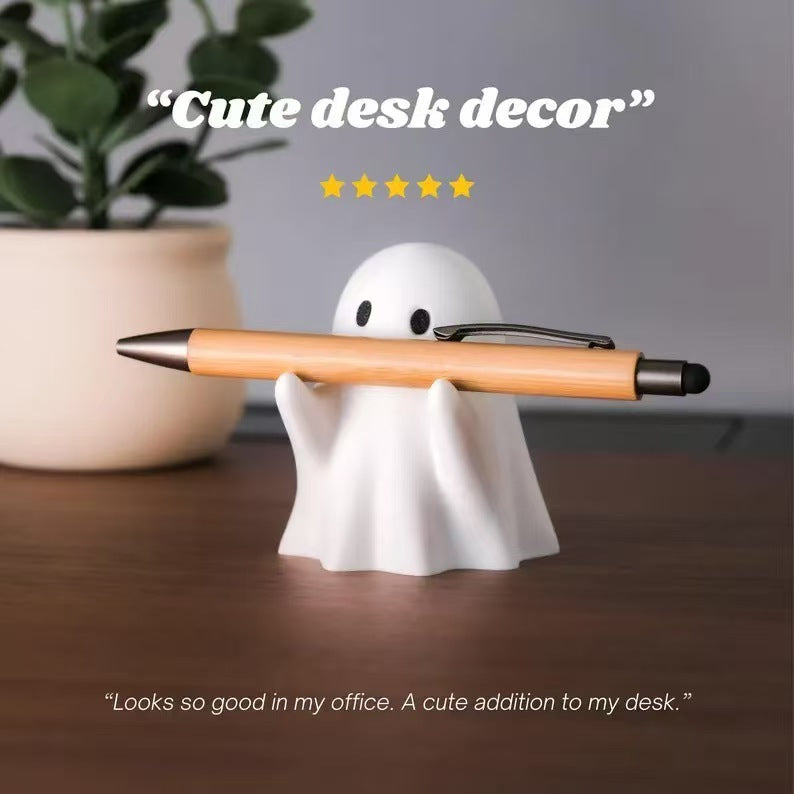 Cute 3D Ghost Pen Holder for Office and Home Desks - alternate view 2