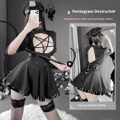 Maid Costume Halloween Uniform Sexy Lingerie Suit - Costumes