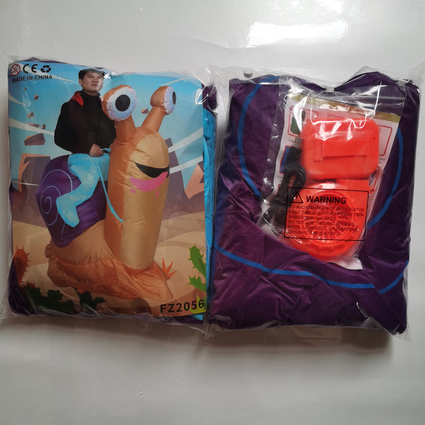 Halloween Dress-up Riding Snail Inflatable Clothing Outfit - product image 9