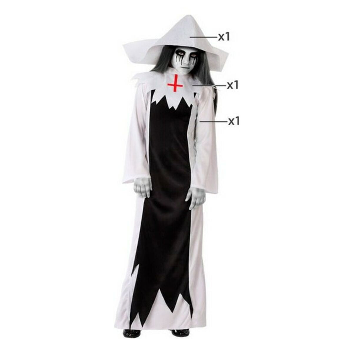 Costume For Children Multicolour Zombies - 10-12 Years