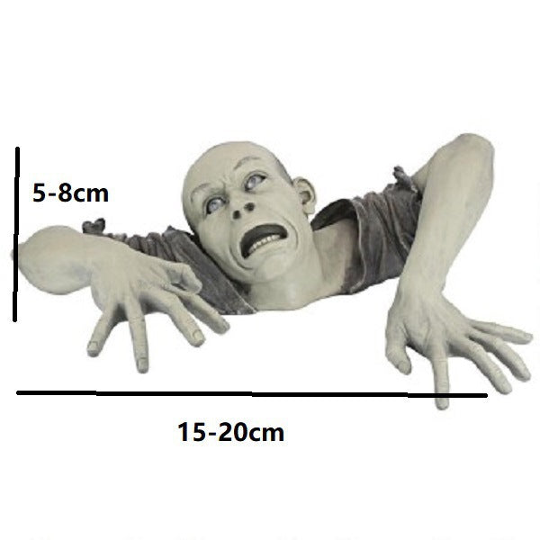 Halloween Resin Ornaments Amazon Swamp Zombie Outdoor Garden Statue - Discount Halloween City