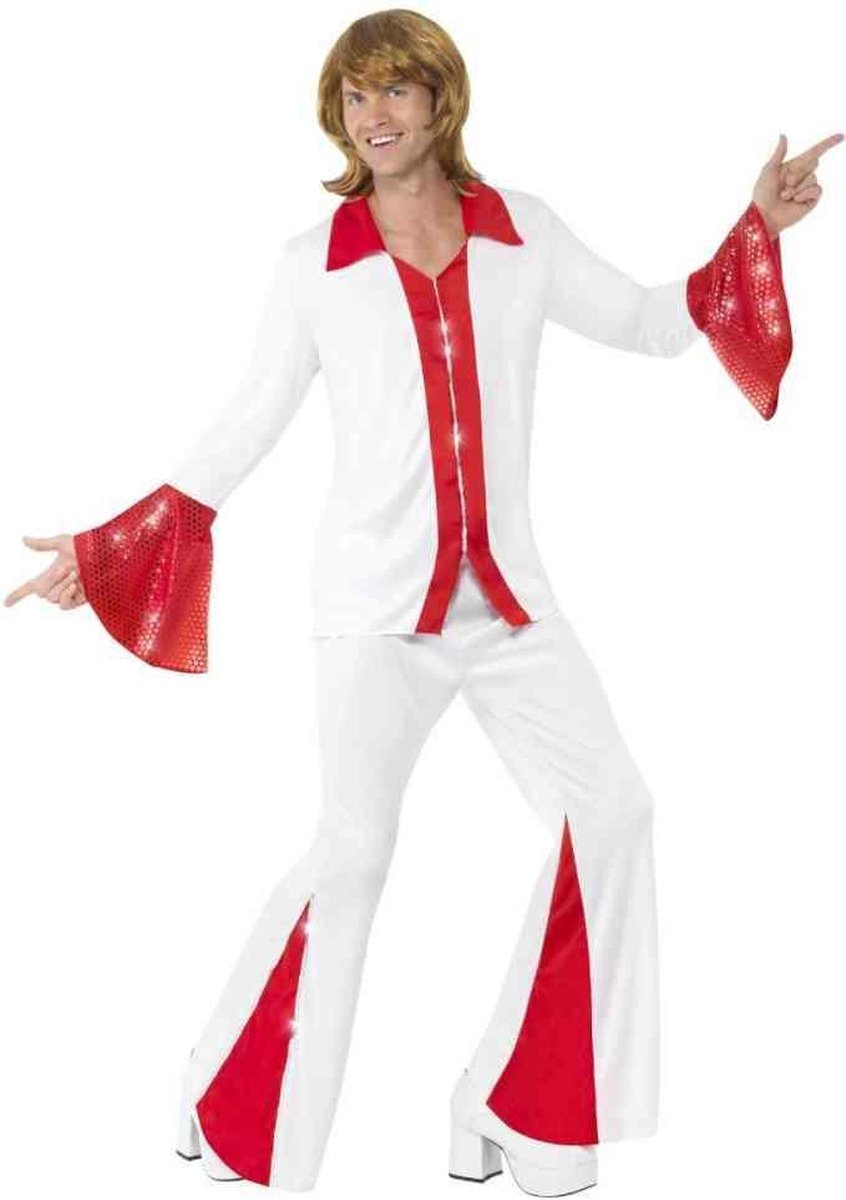 Halloween Smiffys Dressing Up Costumes | Costumes - 70s Disco Fever - Super Trooper Male - Discount Halloween City