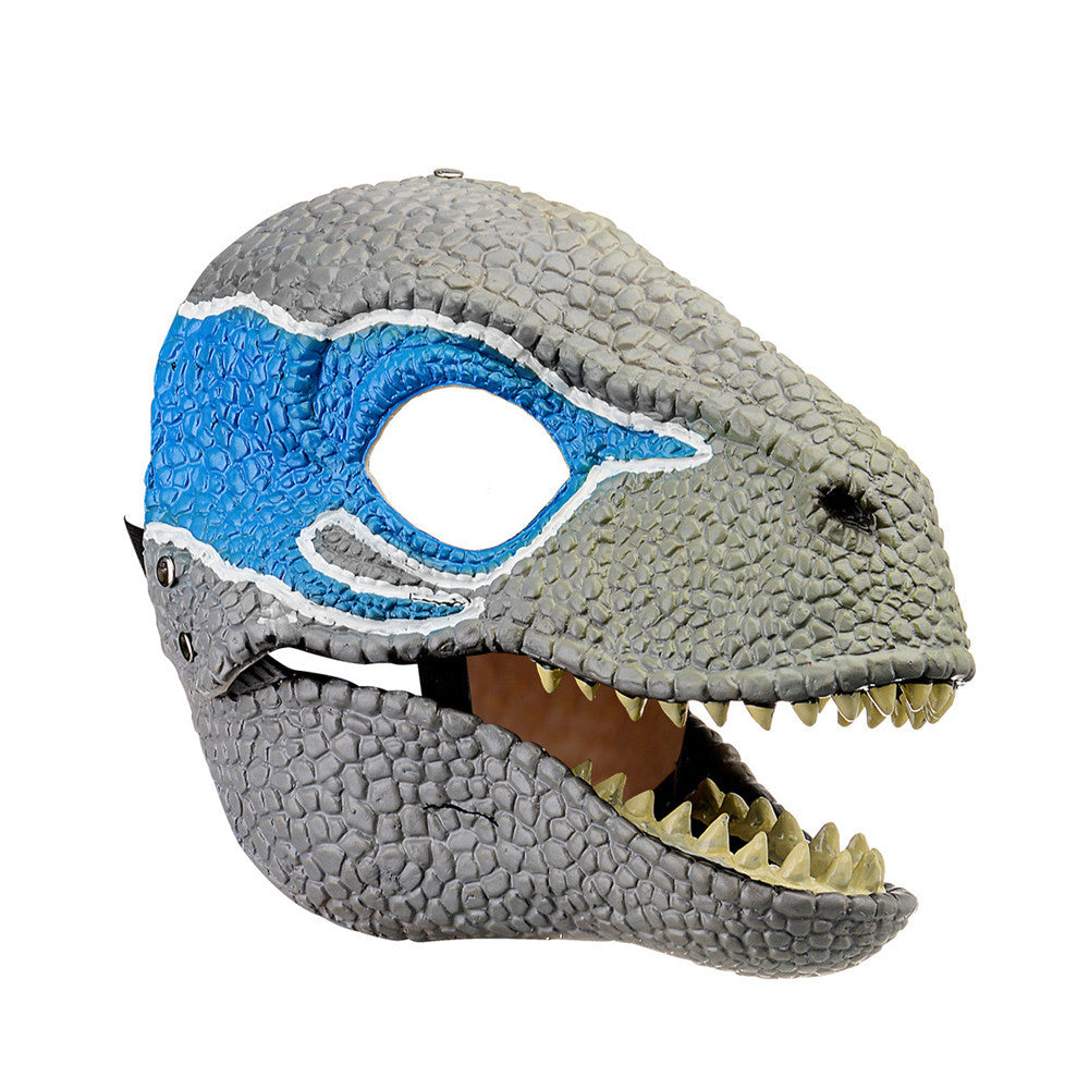 Halloween Party Role-playing Dinosaur Moving Mouth Mask - Discount Halloween City