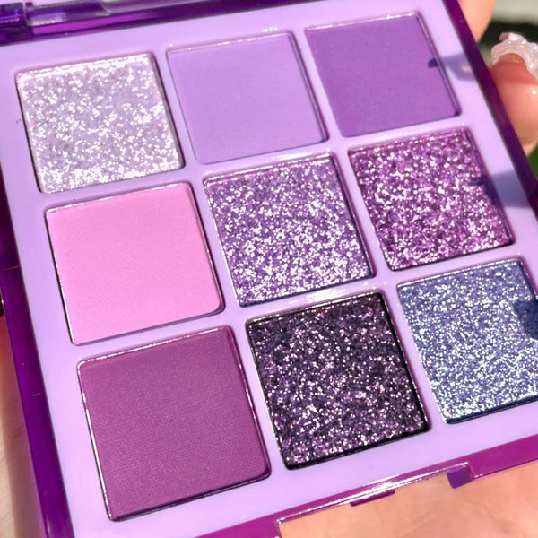 Nine Colors Brighten Eye Modification Polarized Diamond Purple Halloween Stage Makeup Eye - Discount Halloween City