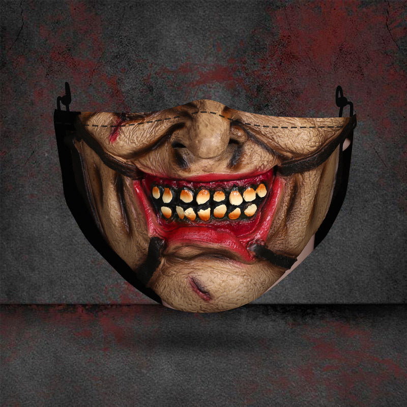 Halloween Printed Mask | Masks | Indoor Decorations - Decorations