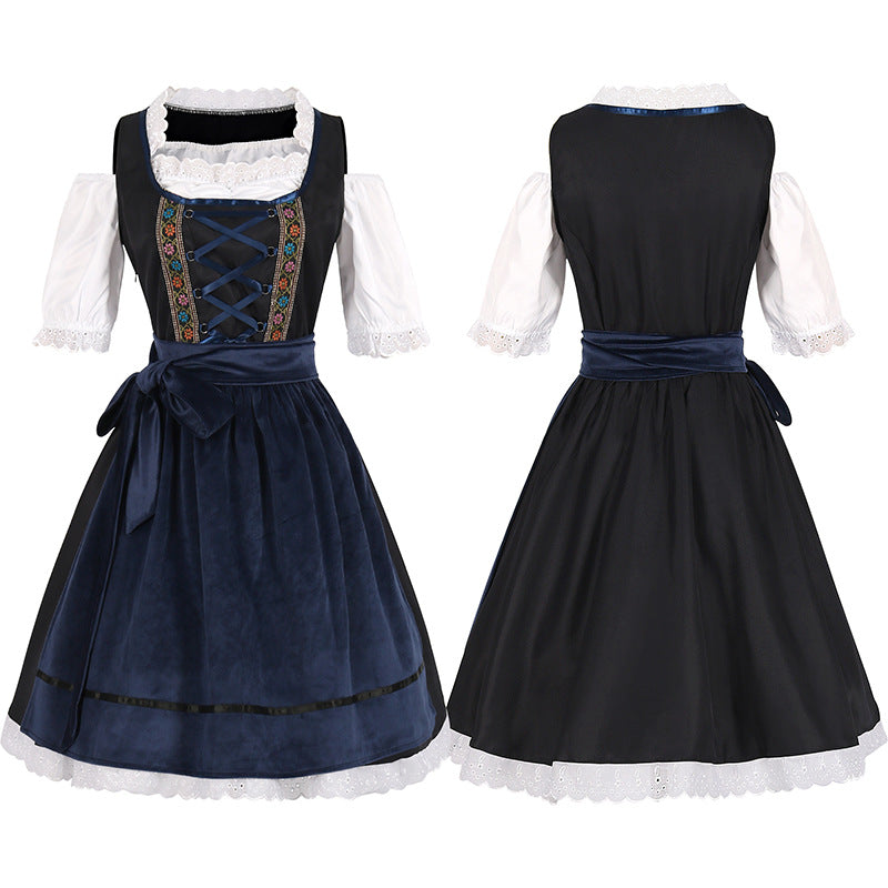 German Halloween Costume Maid Costume - Discount Halloween City