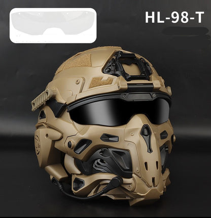 Halloween Full Face Protective Mask Helmet Suit Props | Masks | Props & Weapons - Costumes