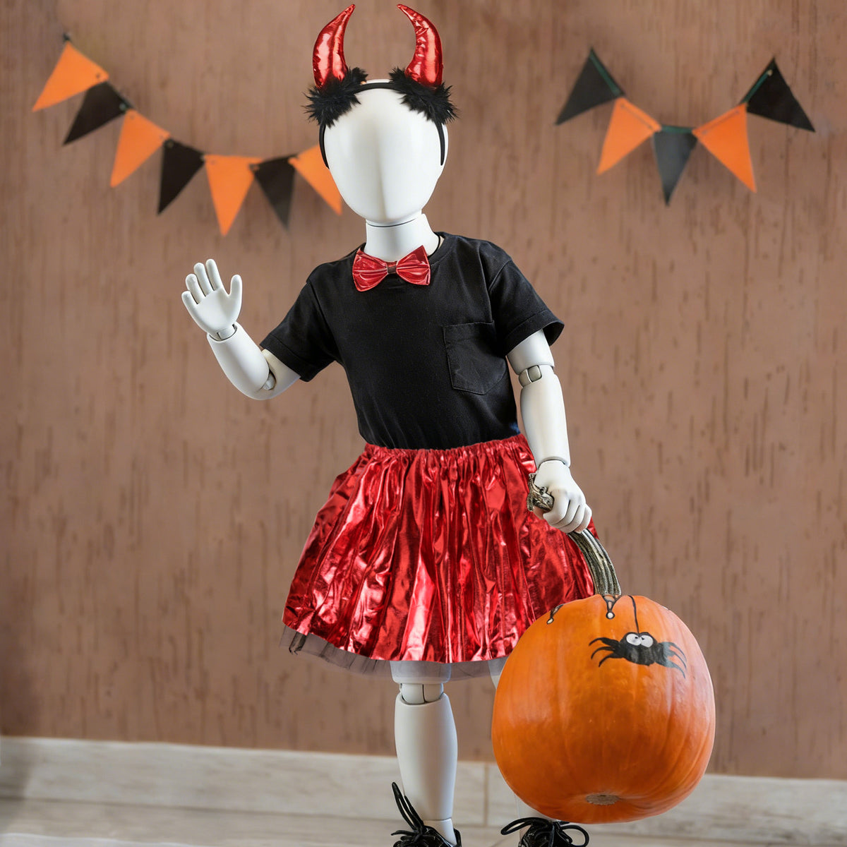 Devil Horn 4-Piece Halloween Costume Accessory Set - product image 5